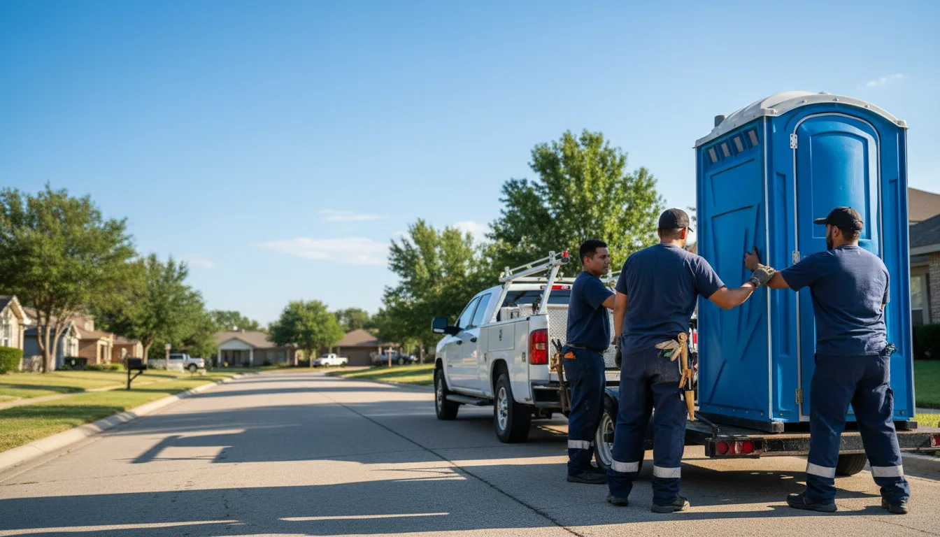 Portable Toilet Rental in Langley, OK near me